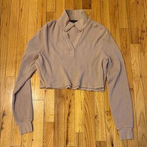 The Range Cropped Shirt